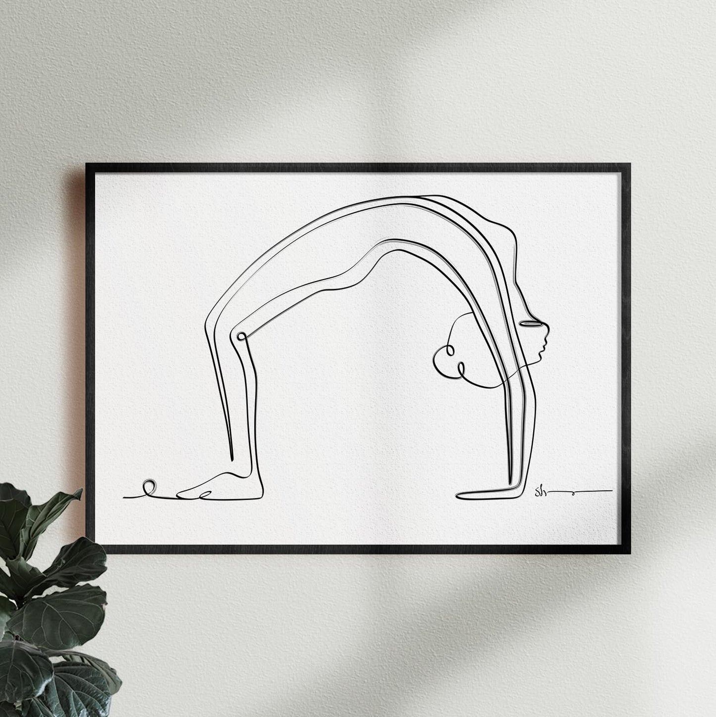 Upward Bow Pose - complete