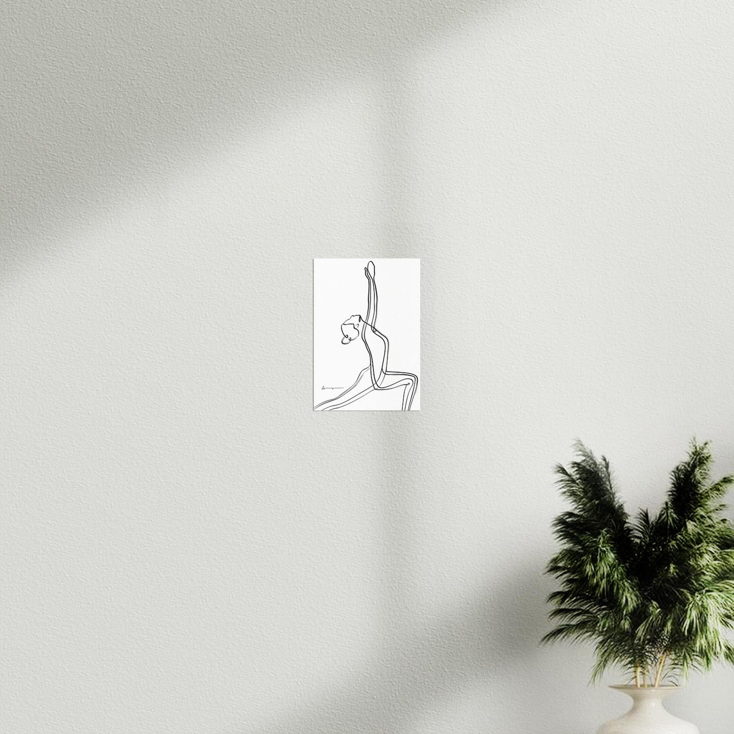 Warrior Pose - Abstract