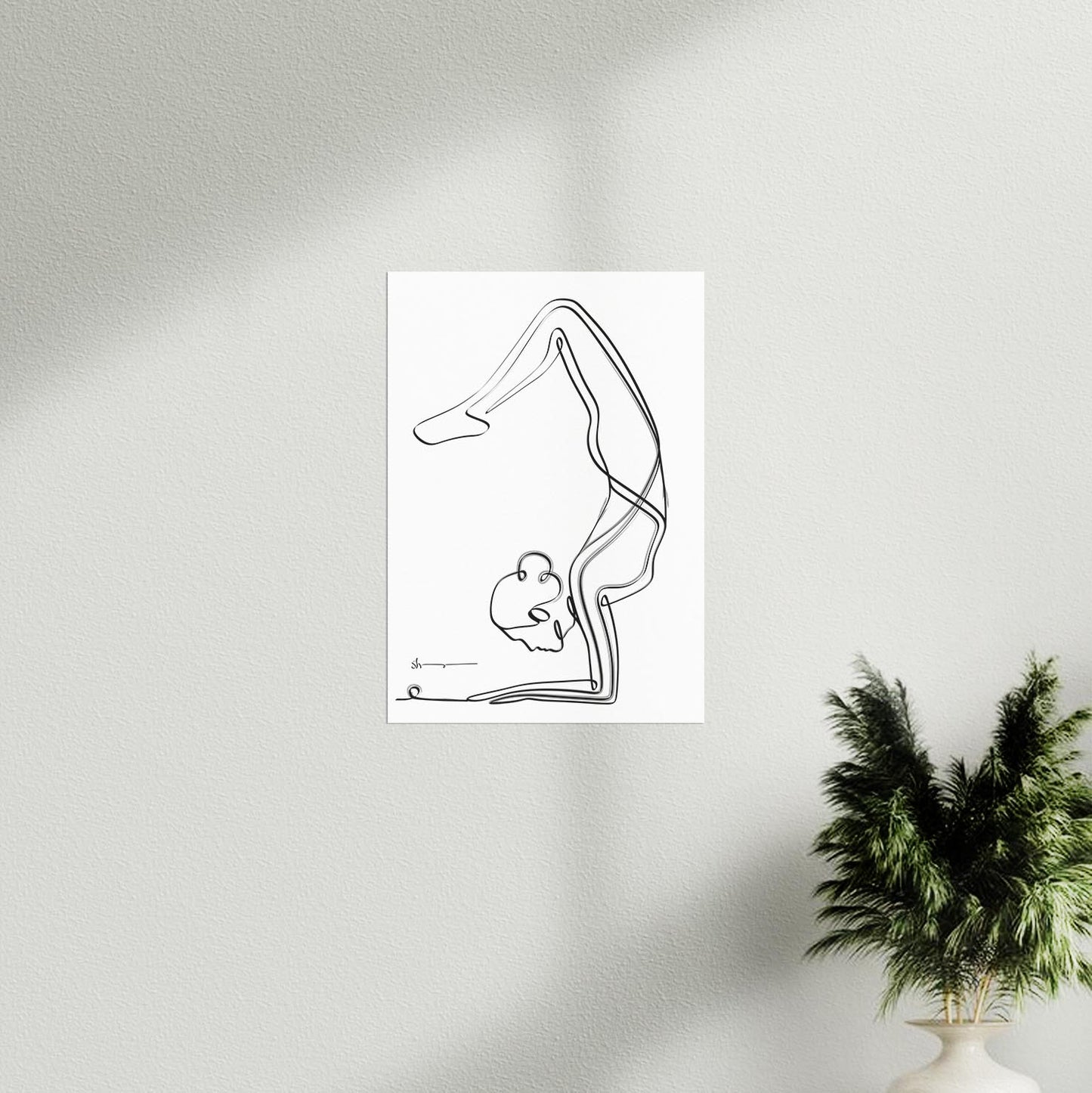 Scorpion Pose - complete