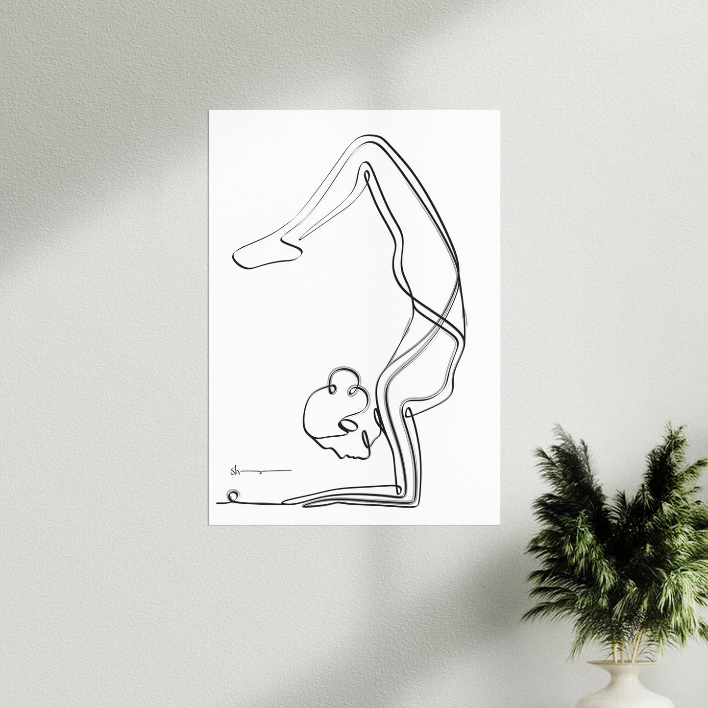 Scorpion Pose - complete