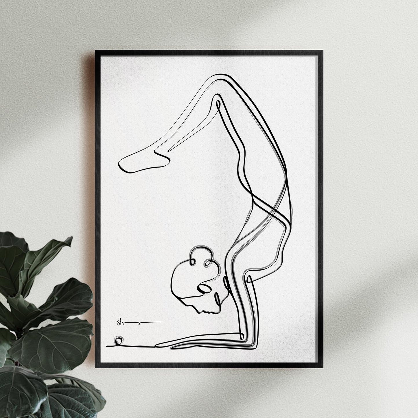 Scorpion Pose - complete