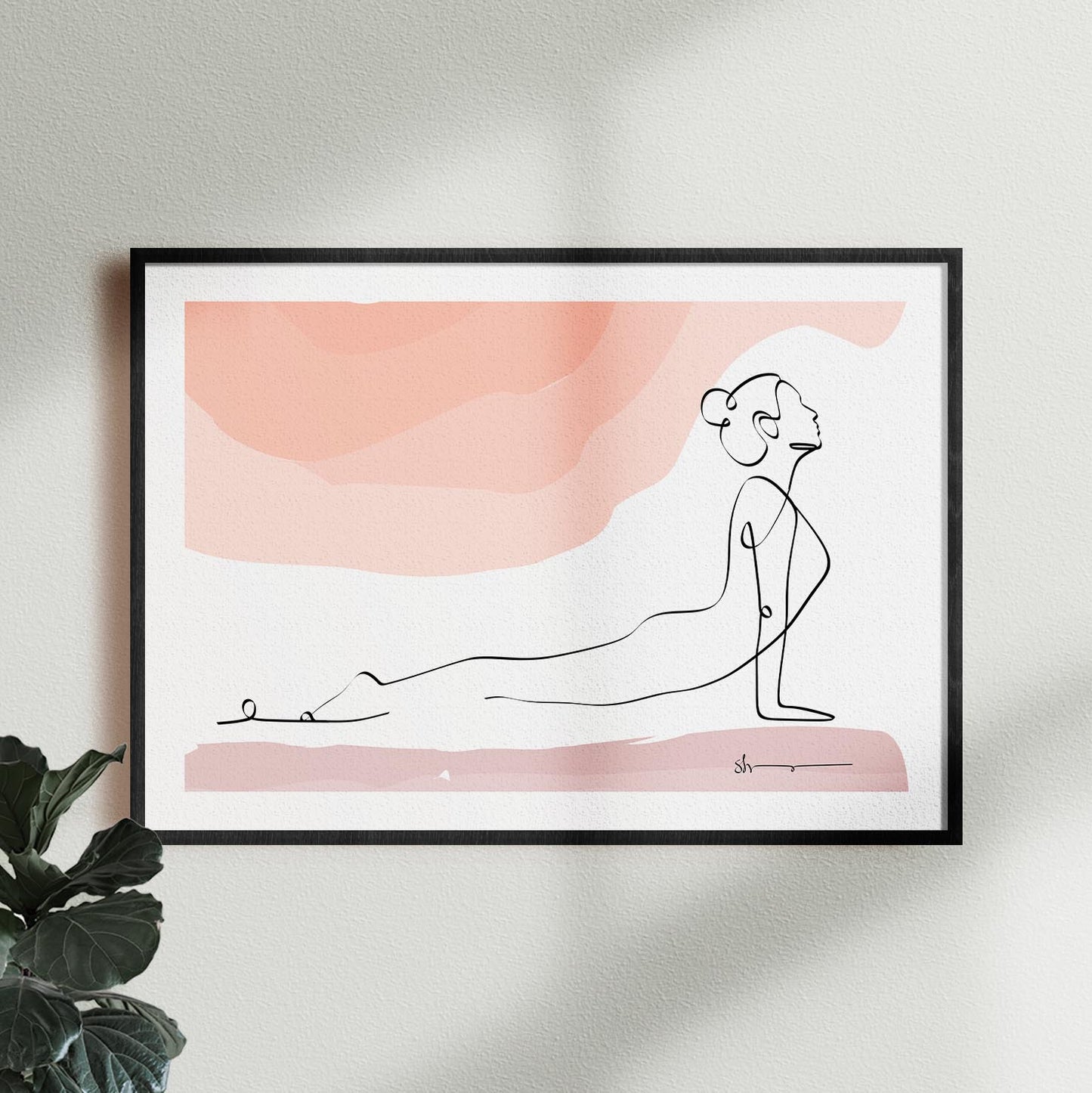 Cobra pose - Bhujangasana