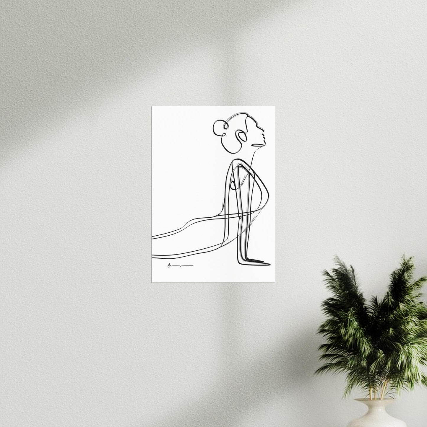 Bhujangasana Abstract