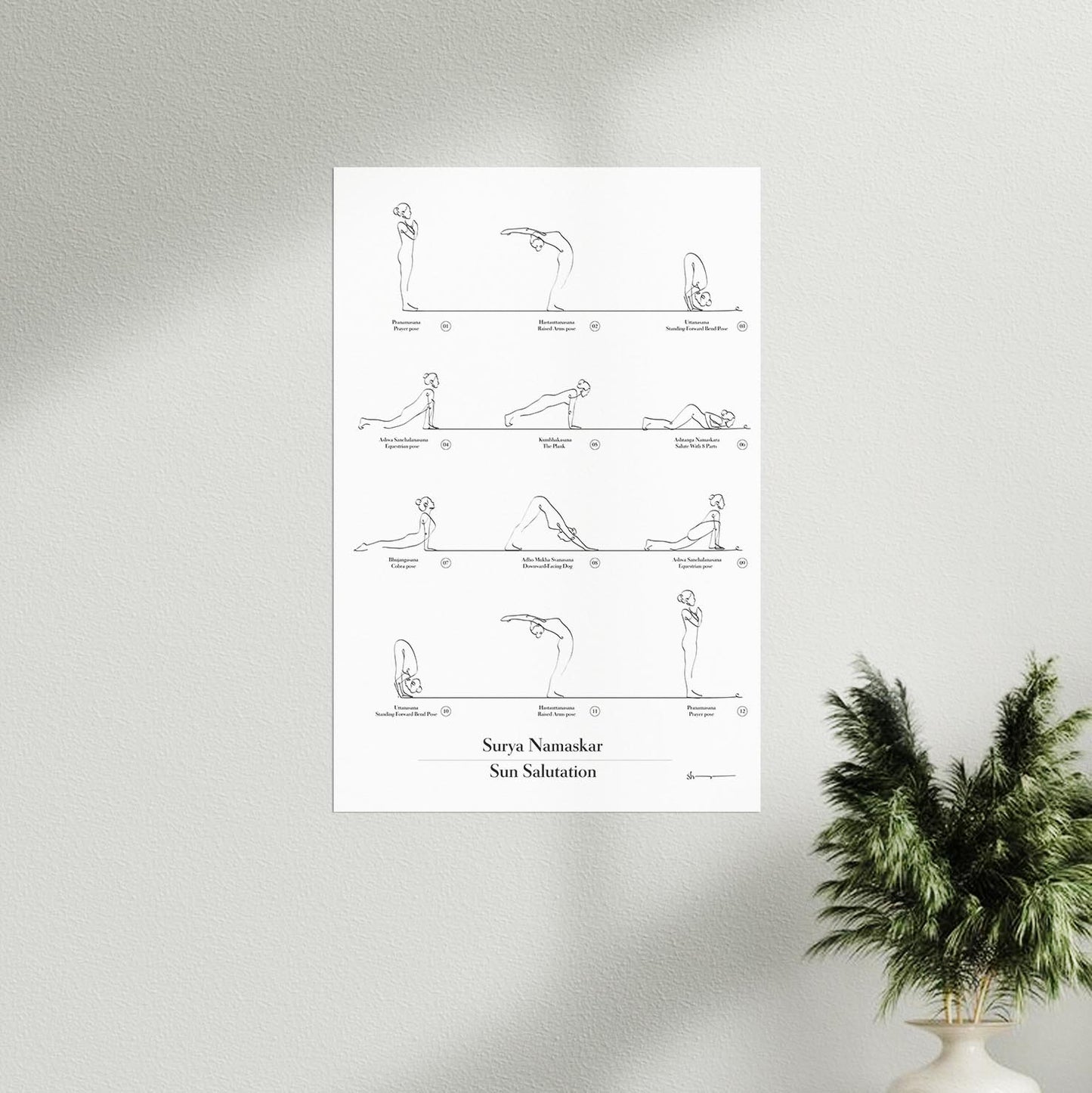 Surya Namaskar Poster 2