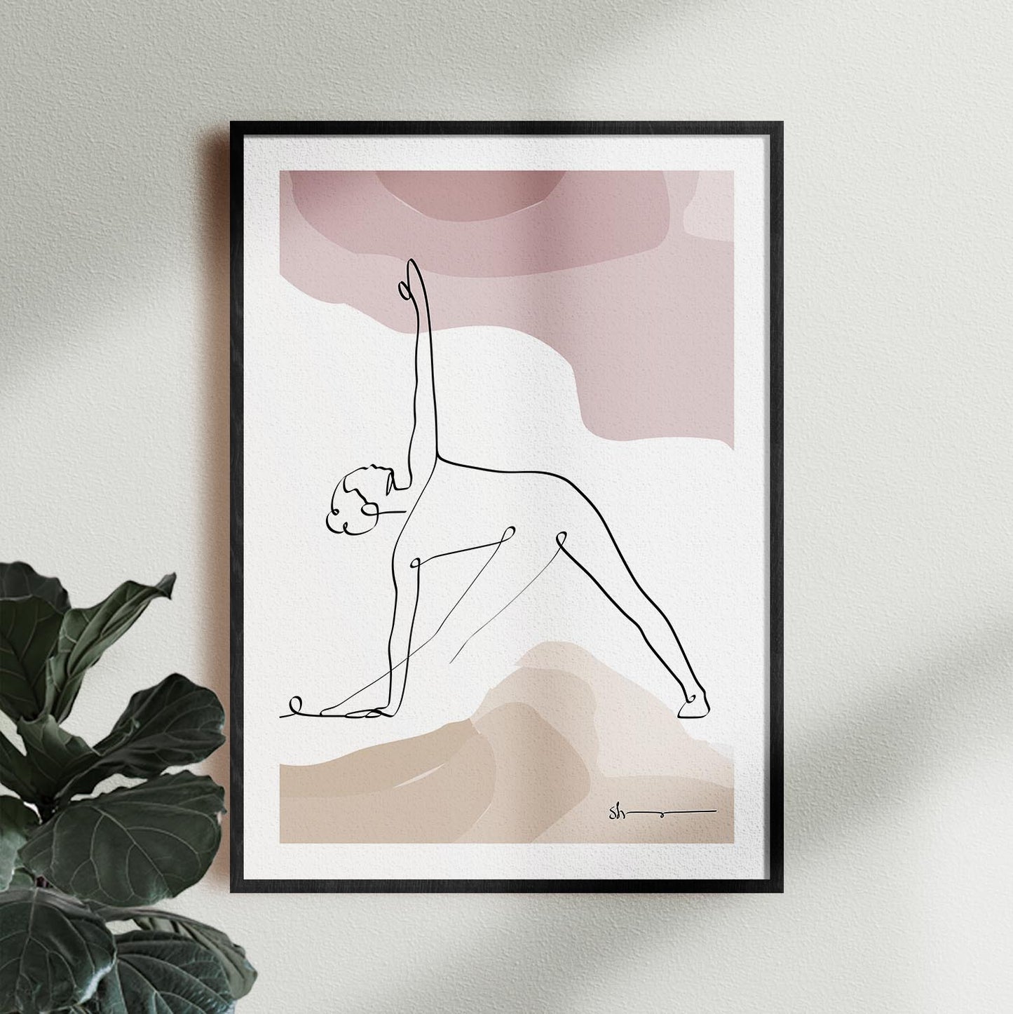 Triangle Pose - Trikonasana