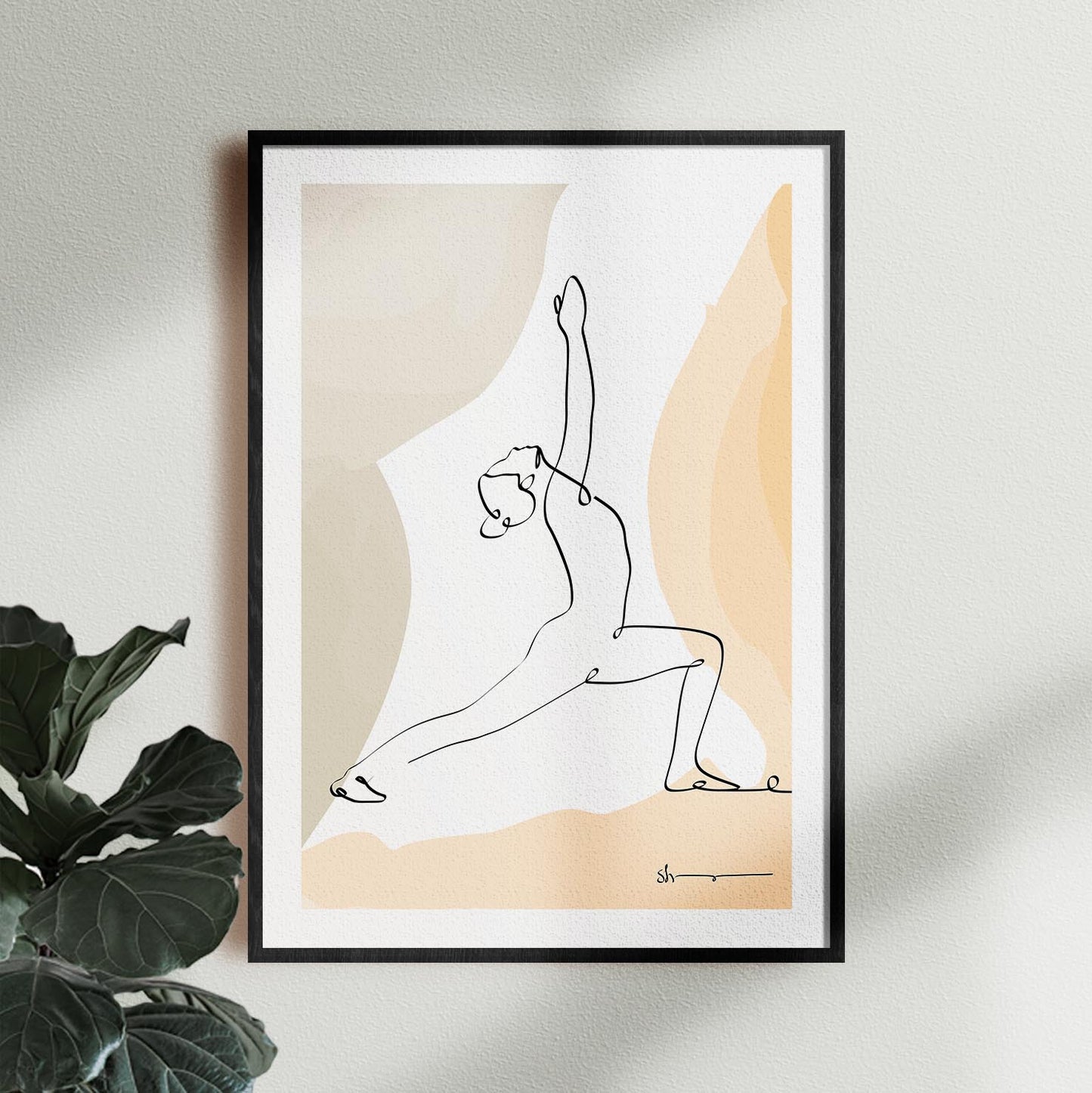 Warrior Pose - Virabhadrasana