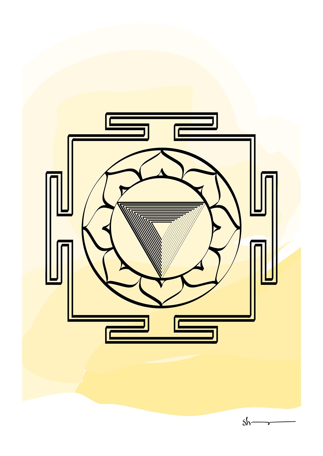 Yantra - Dasha Maha Vidya - Tripura Bhairavi