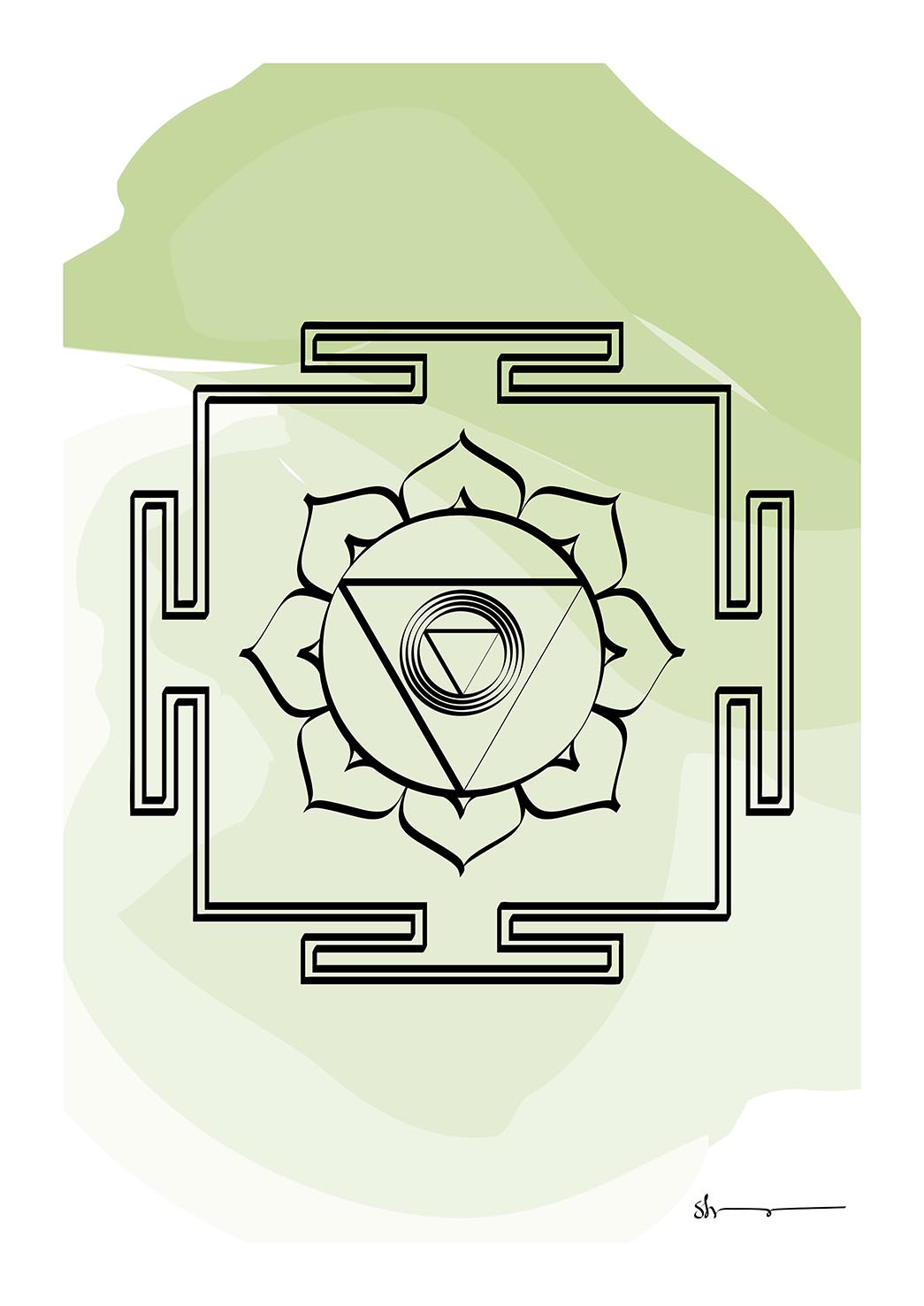 Yantra - Dasha Maha Vidya - Chinnamasta