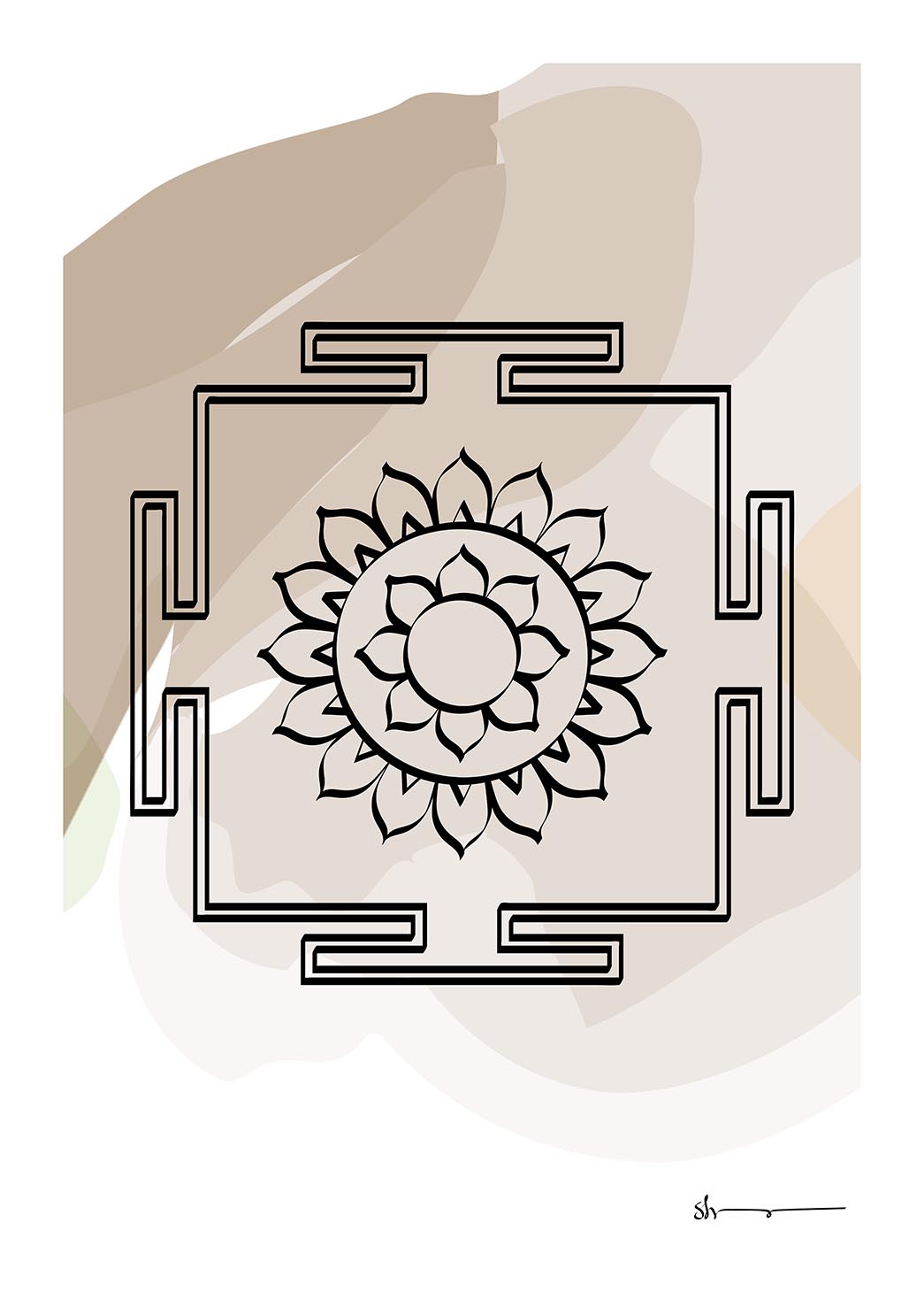 Yantra - Dasha Maha Vidya - Dhumavati