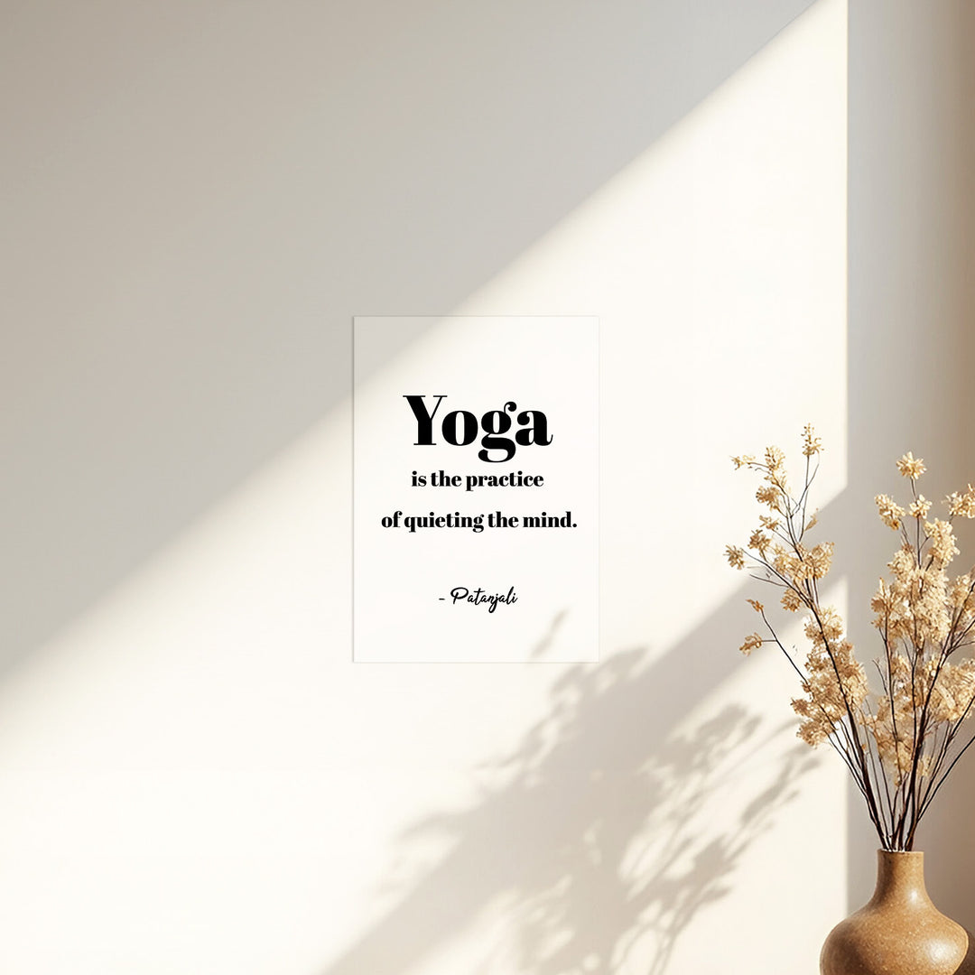 Yoga - Quieting your mind