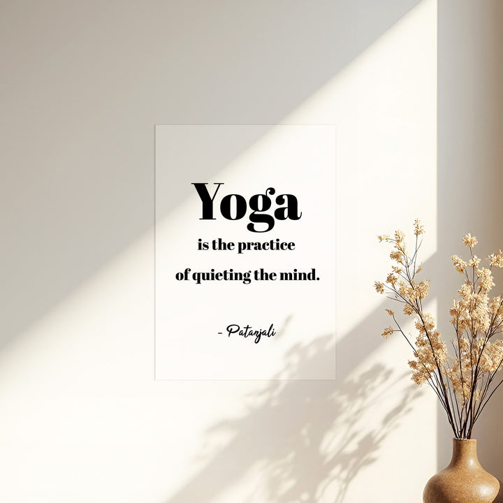 Yoga - Quieting your mind