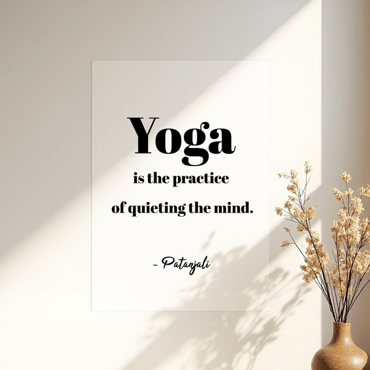 Yoga - Quieting your mind