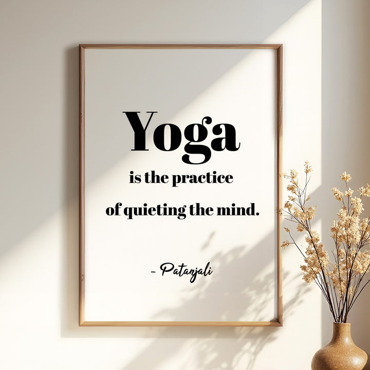 Yoga - Quieting your mind