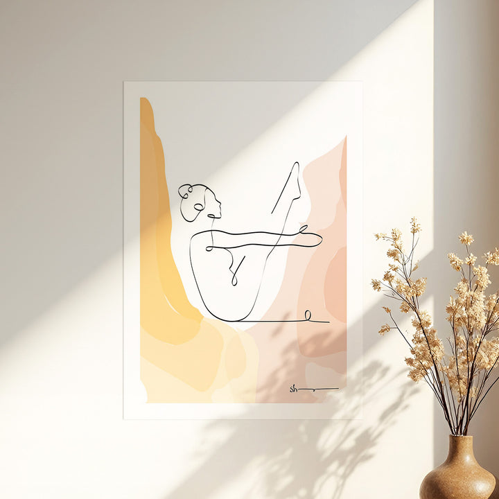 Boat pose -  Naukasana
