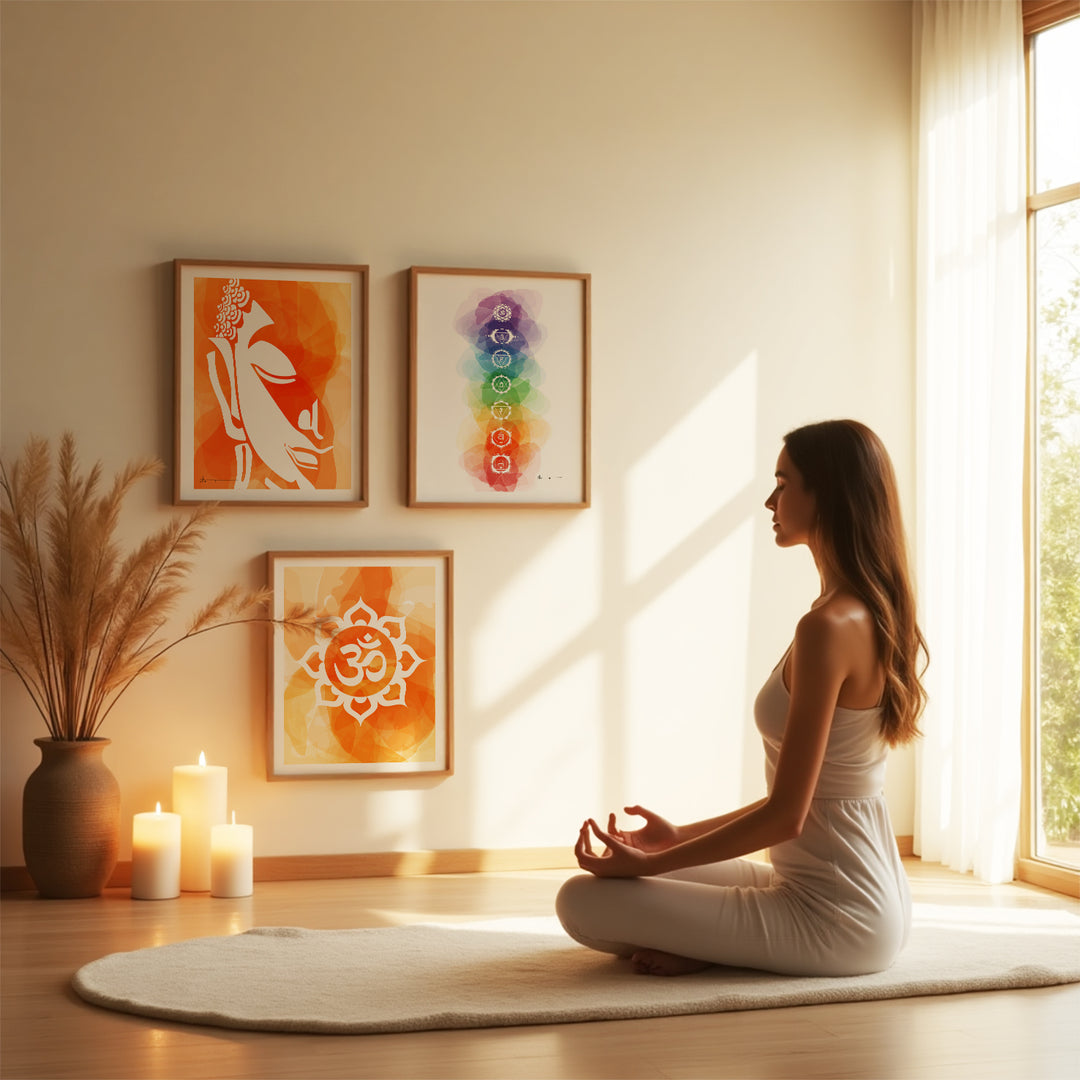 Wall Ideas – Yoga in Art