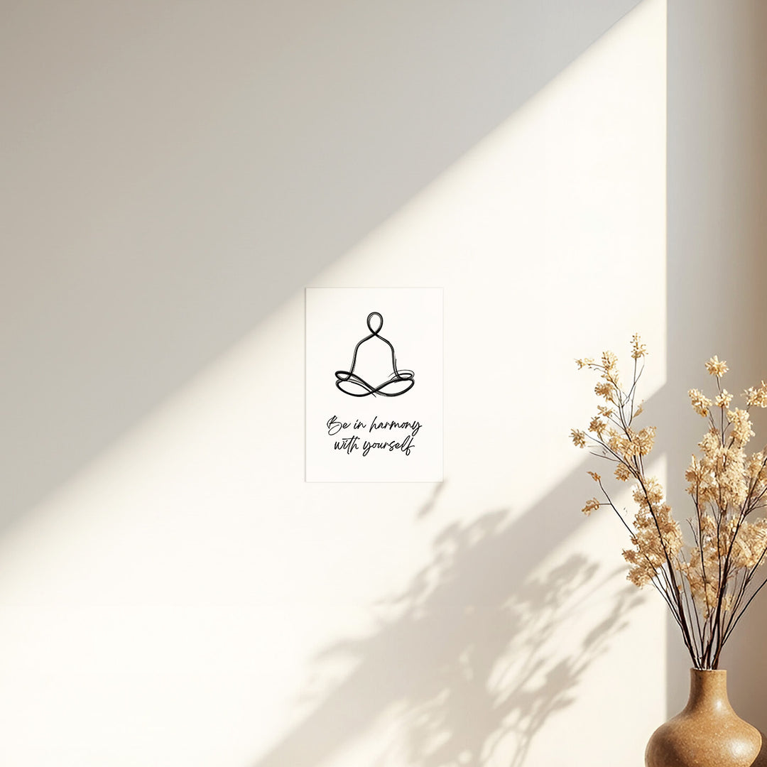 Harmony with yourself
