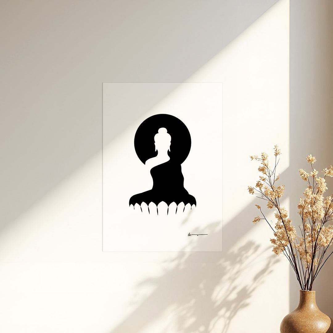 Buddha Silhouette