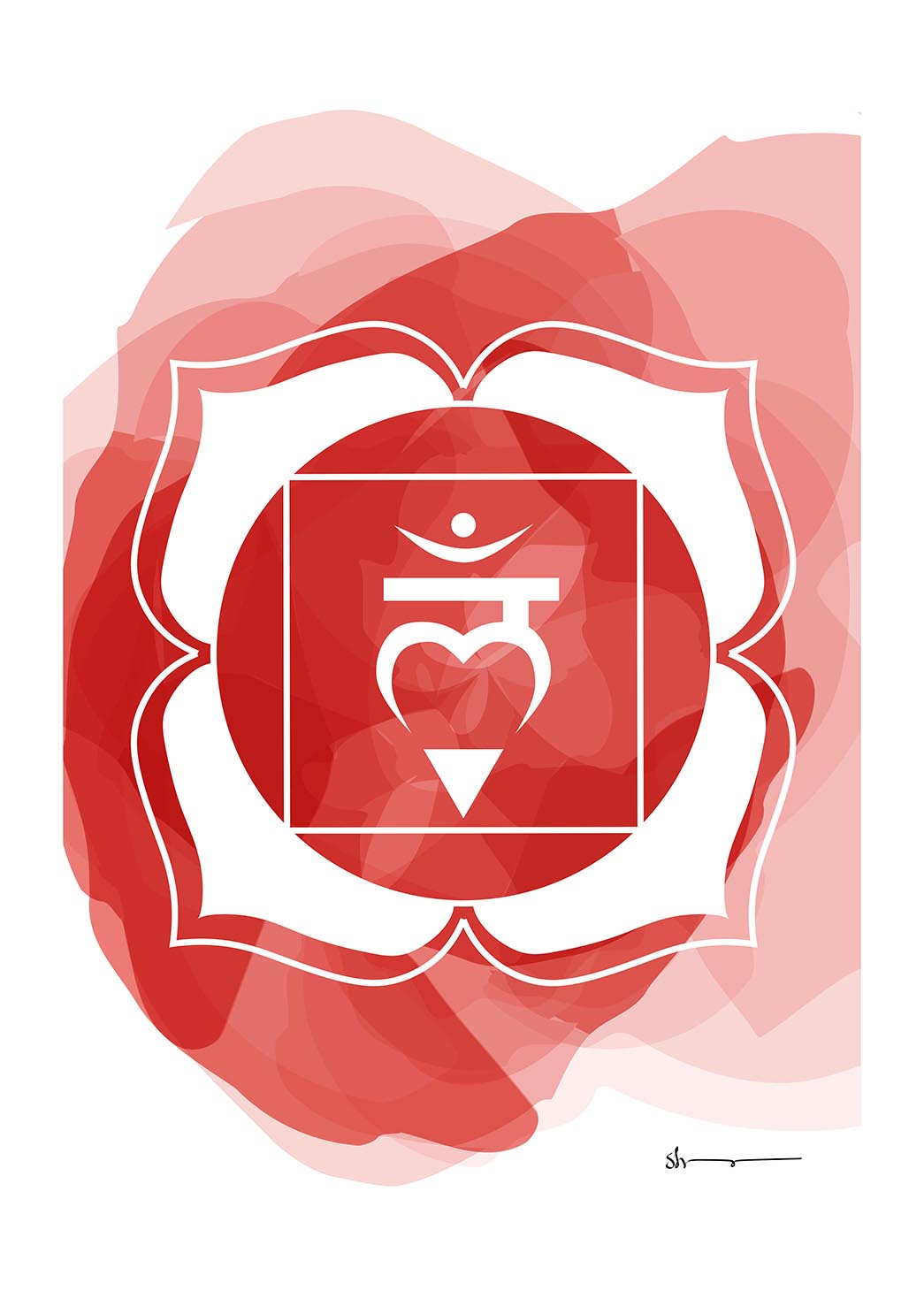 Root Chakra - Muladhara - White