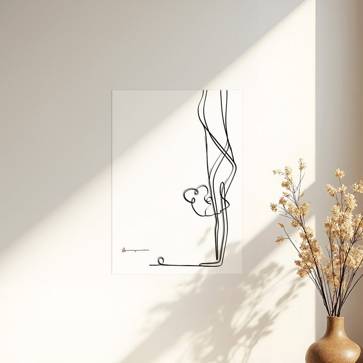 Handstand - Abstract