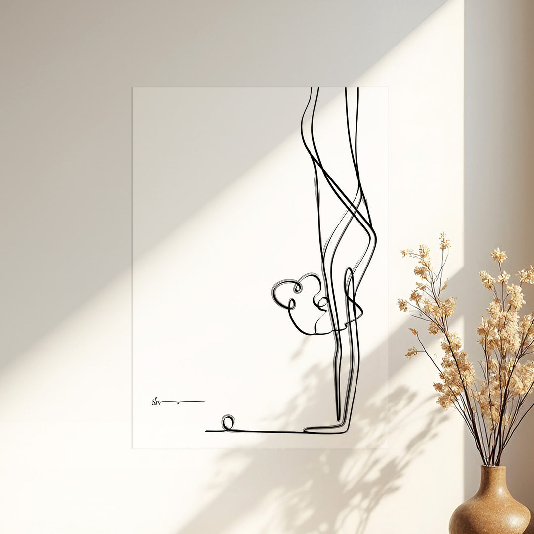 Handstand - Abstract