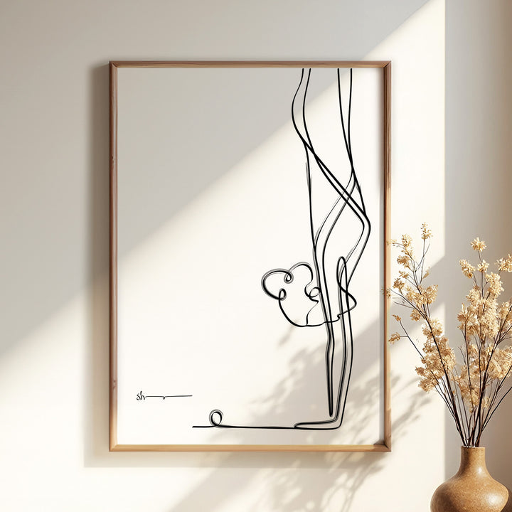 Handstand - Abstract