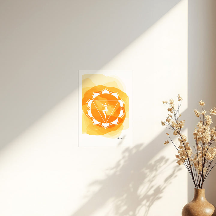 Solar Plexus Chakra - Manipura - White