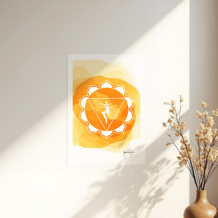Solar Plexus Chakra - Manipura - White