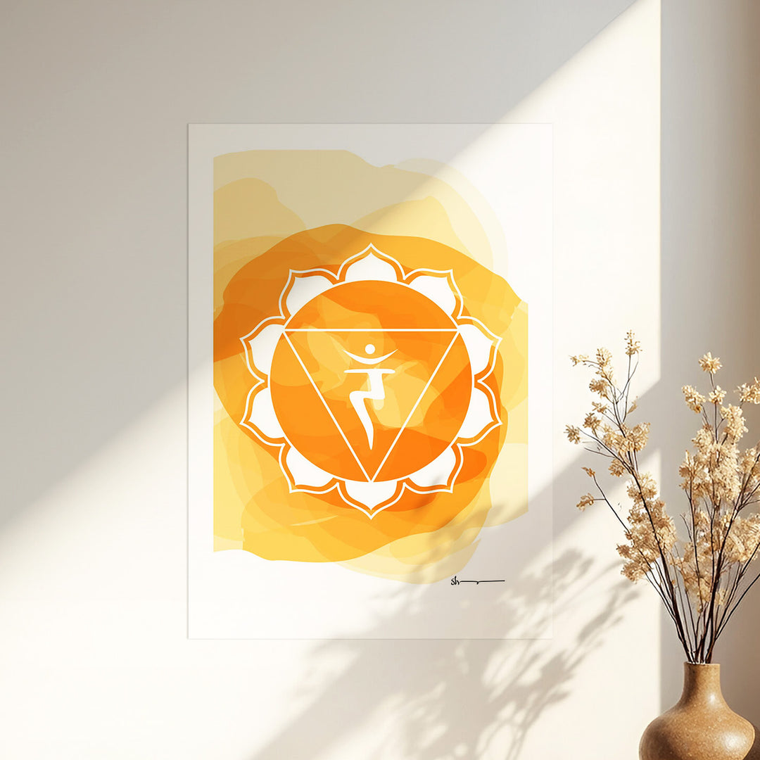 Solar Plexus Chakra - Manipura - White