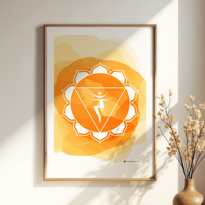Solar Plexus Chakra - Manipura - White