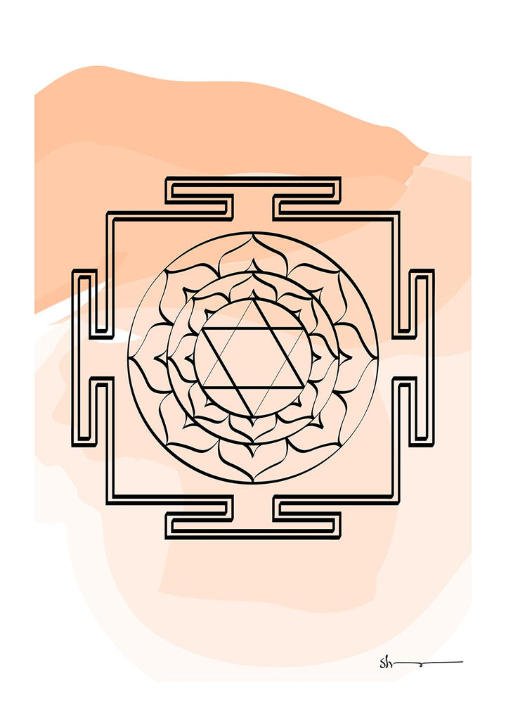 Yantra - Dasha Maha Vidya - Bhuvaneshwari