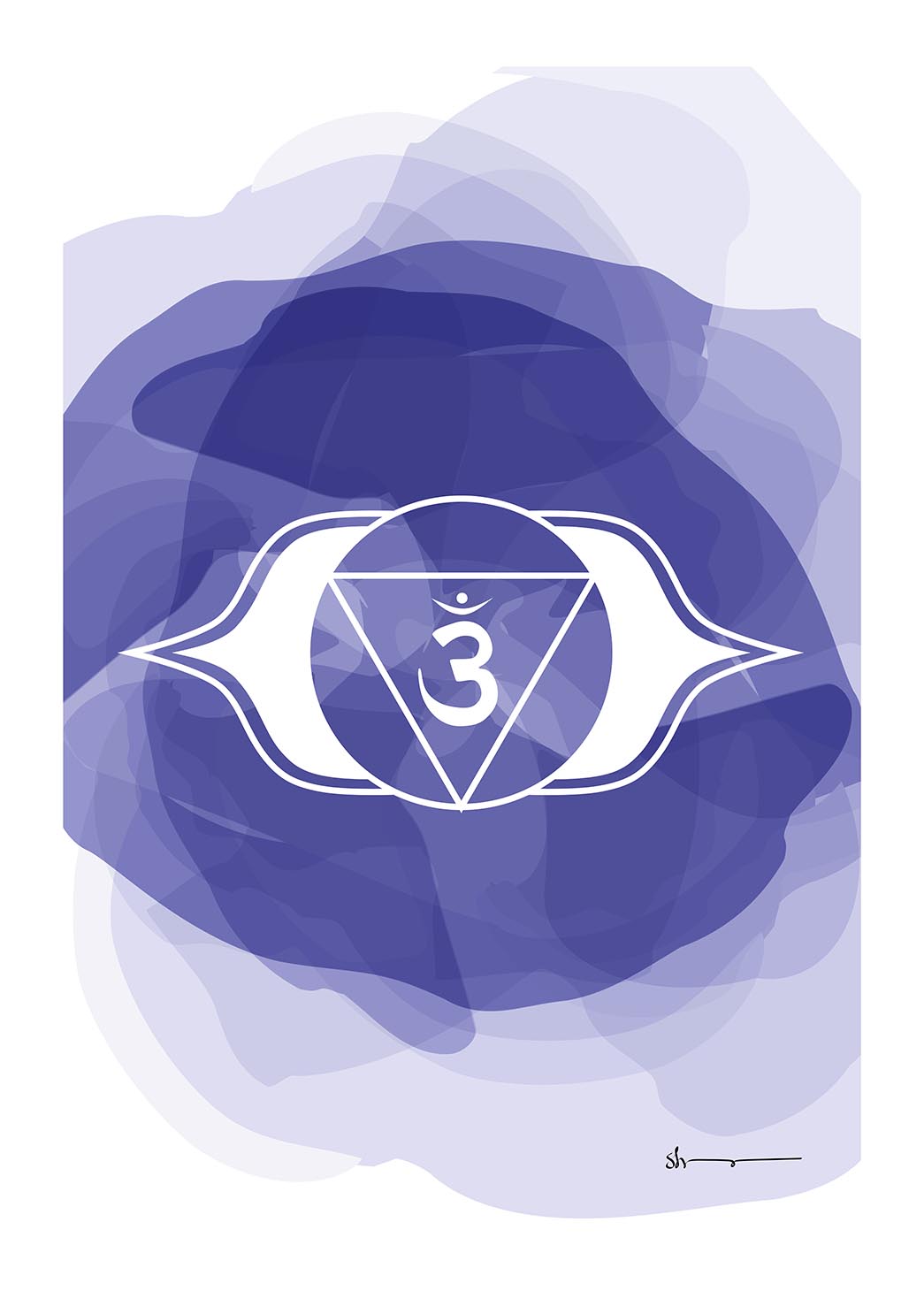 Third Eye Chakra - Anja - White