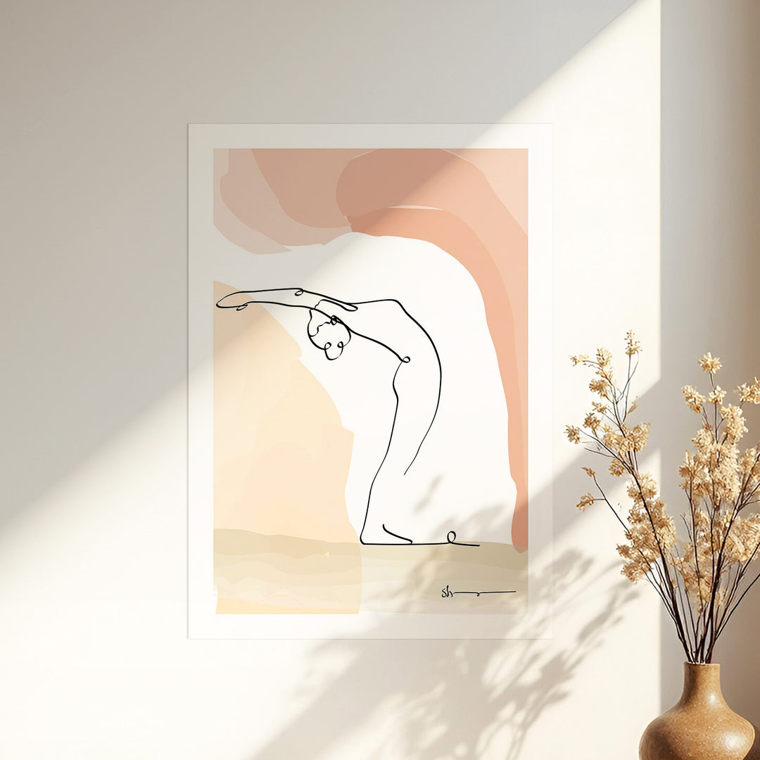 Raised Arms pose - Hastauttanasana