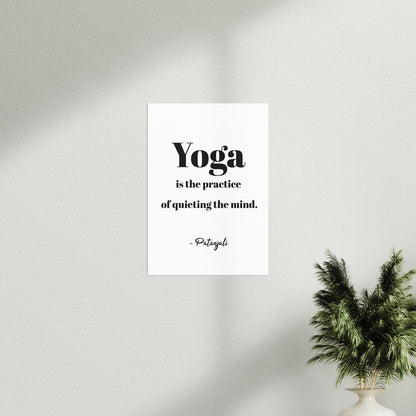 Yoga - Quieting your mind