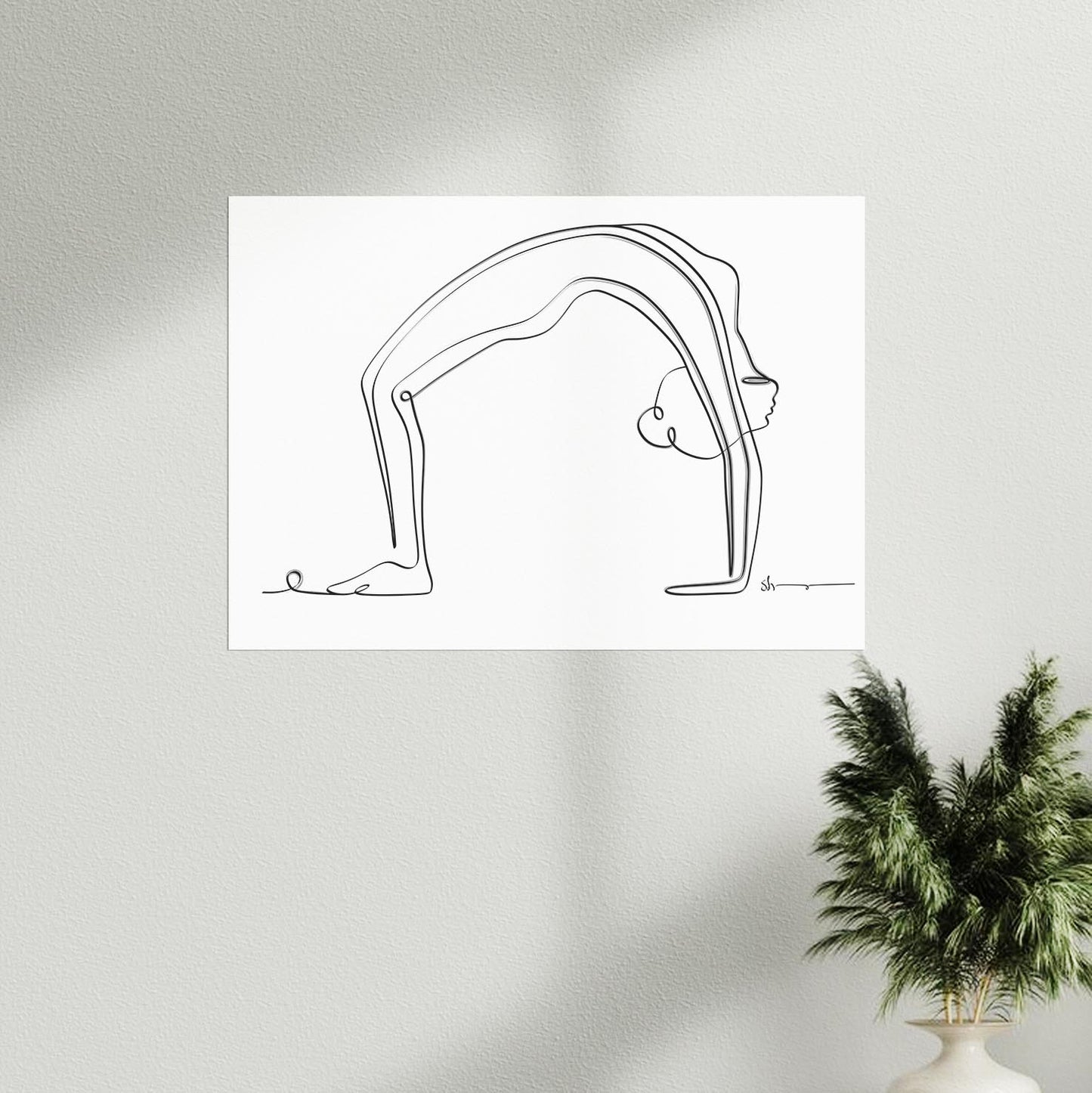 Upward Bow Pose - complete