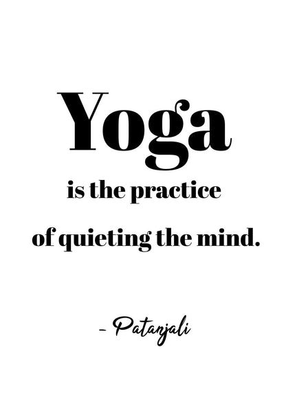Yoga - Quieting your mind