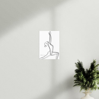 Warrior Pose - Abstract