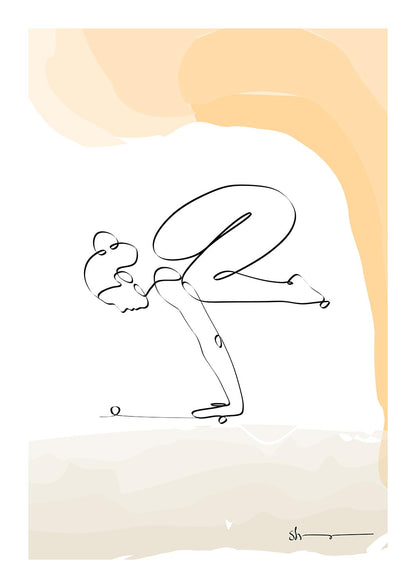 Crow pose - Bakasana