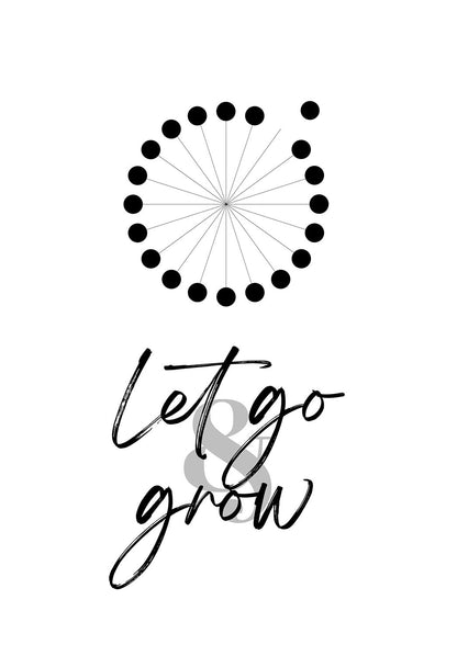 Let go & grow