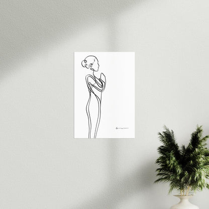 Prayer Pose - Abstract