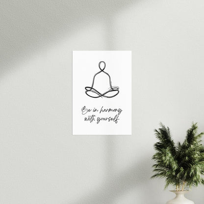 Harmony with yourself