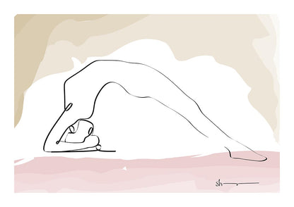 Inverted Staff Pose - Viparita Dandasana