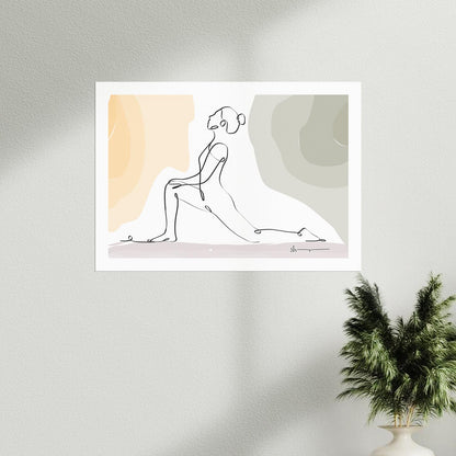 Low lunge Pose - Anjaneyasana