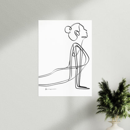 Bhujangasana Abstract