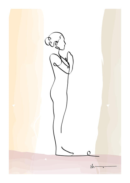 Prayer pose - Pranamasana